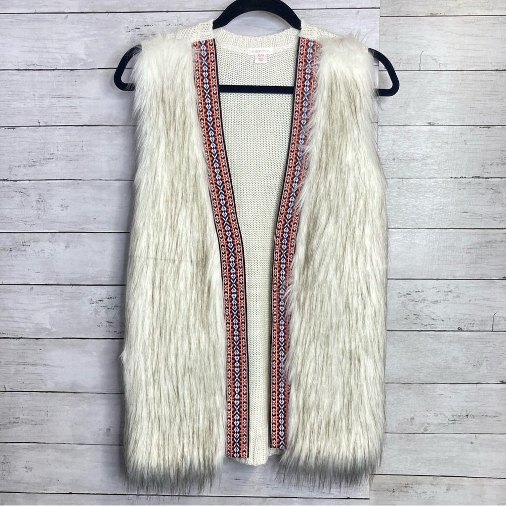Xhilaration Faux Fur Long Vest